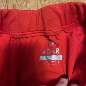 ADAR Pro Women's Red Active Shorts - L